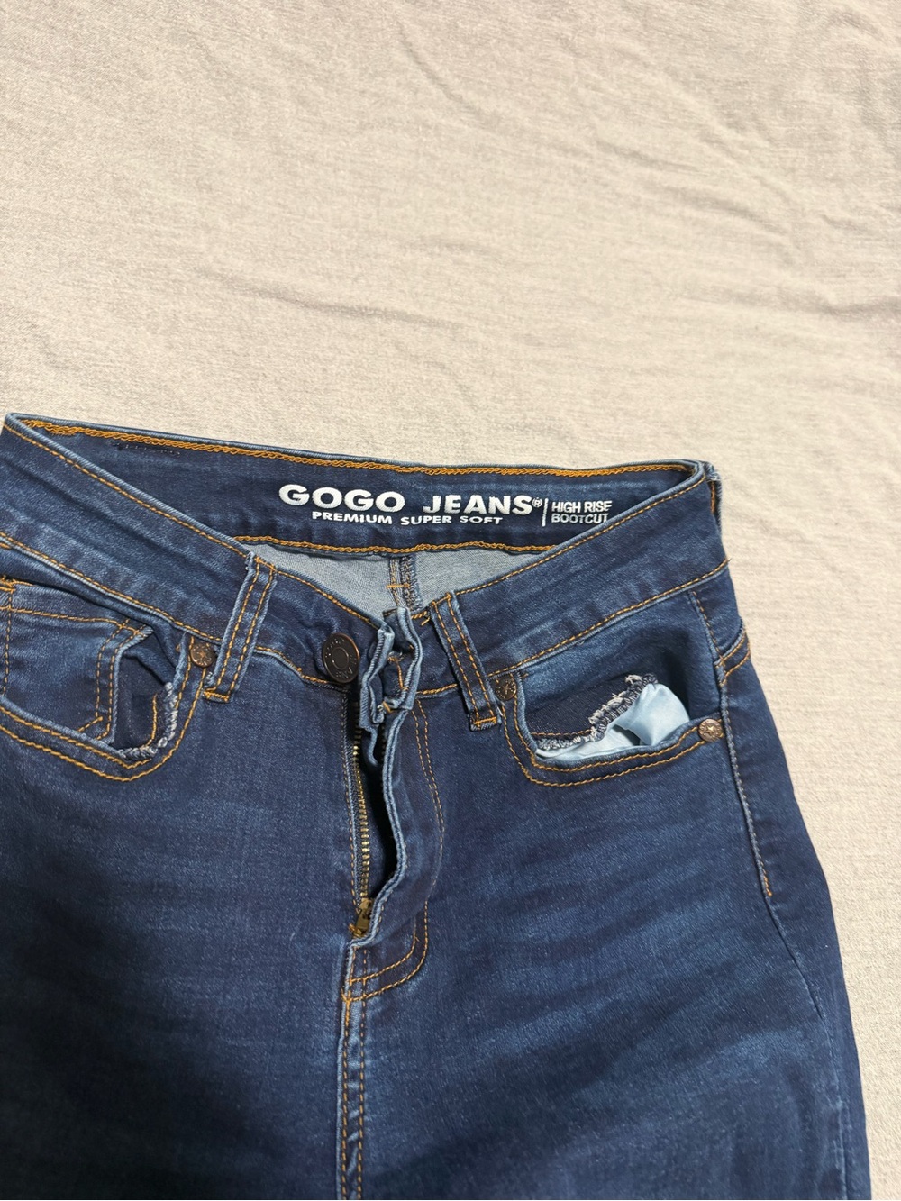 High Rise Bootcut Jeans - Picture 2 of 3